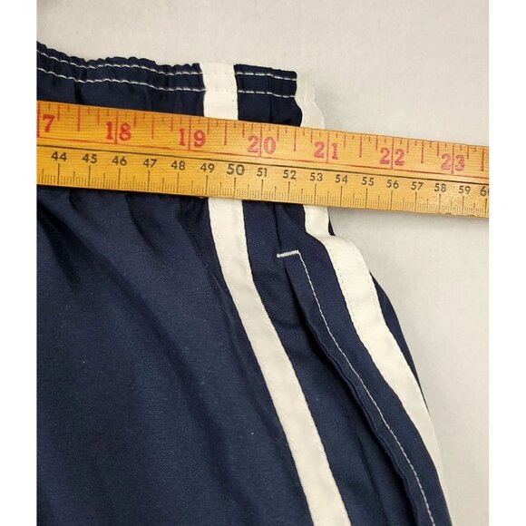 Op Mens Dark Navy Cargo Swim Trunks XL Drawstring Waist Pockets - Picture 7 of 8